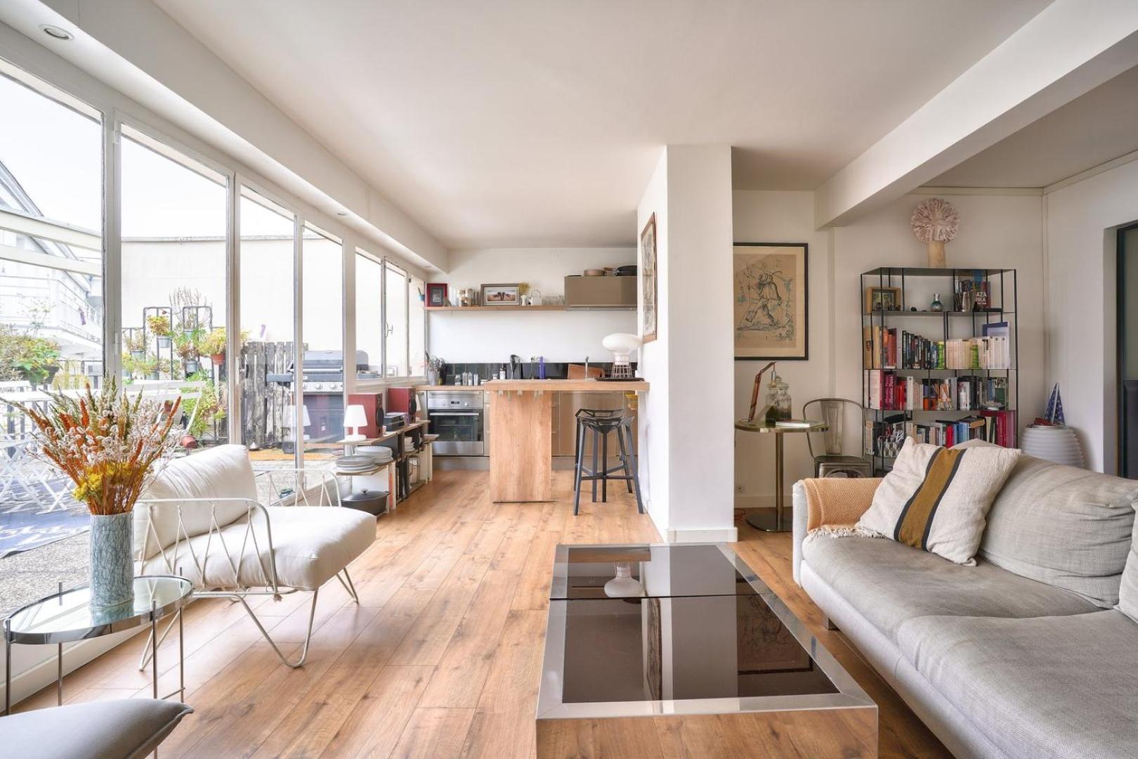 Guestready - Apt Confortable Avec Terrasse Au 18E Paris Extérieur photo