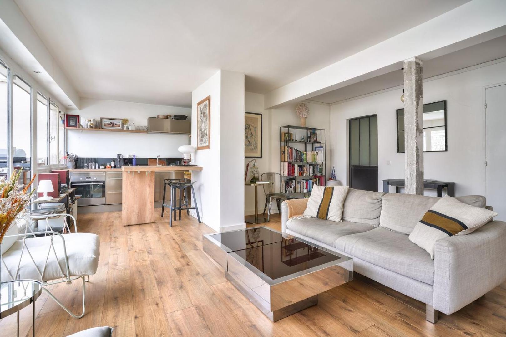 Guestready - Apt Confortable Avec Terrasse Au 18E Paris Extérieur photo