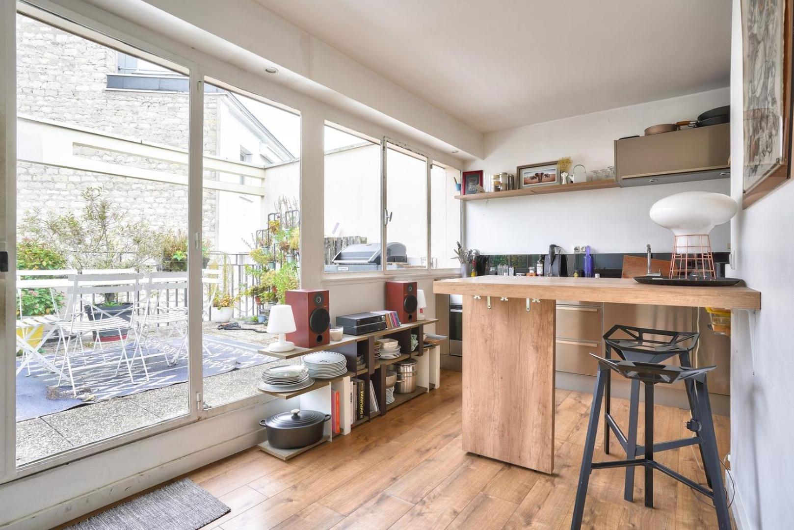 Guestready - Apt Confortable Avec Terrasse Au 18E Paris Extérieur photo